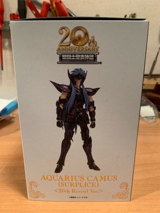 Saint Seiya Camus Acuario Figura