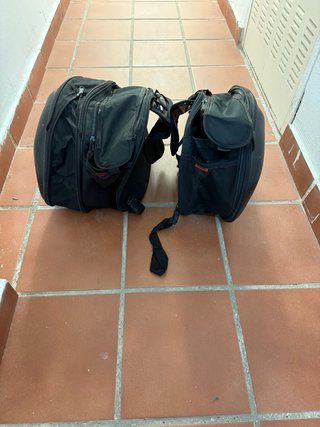 Maletas Moto Semirrígidas Negras