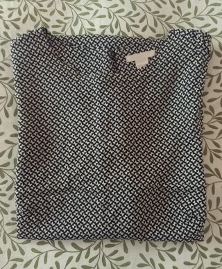 Abitino H&M mini nero/bianco taglia 44