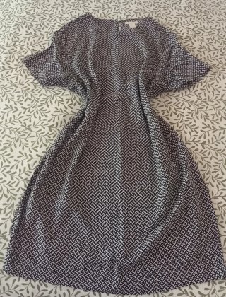 Abitino H&M mini nero/bianco taglia 44