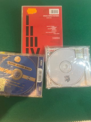 Lote Michael Jackson: The One y One More Chance