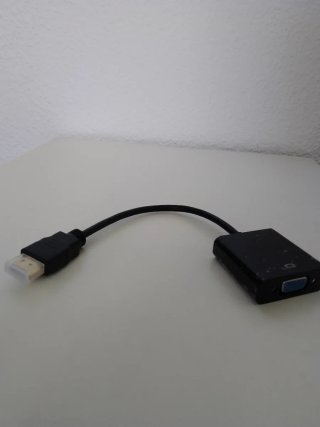 Adaptador HDMI a VGA Negro