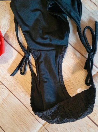 Slip bikini Calzedonia nero taglia M
