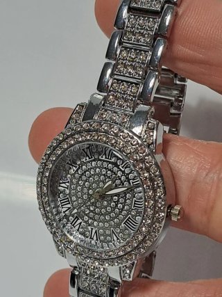 Orologio gioiello donna con brillantini. Nuovo!