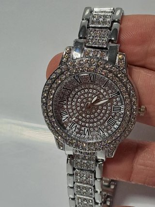 Orologio gioiello donna con brillantini. Nuovo!