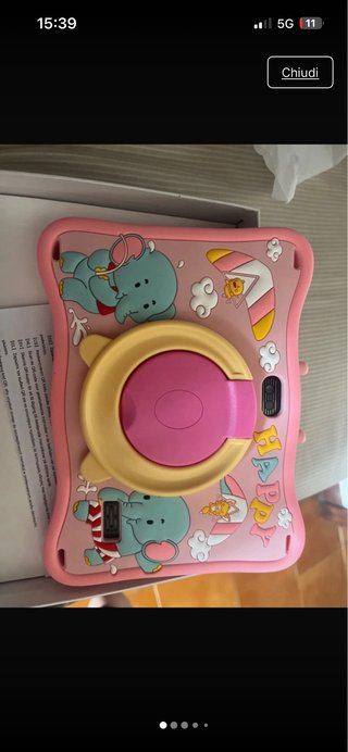 Tablet per bambine con cover protettiva