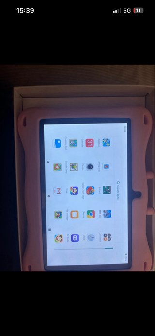 Tablet per bambine con cover protettiva