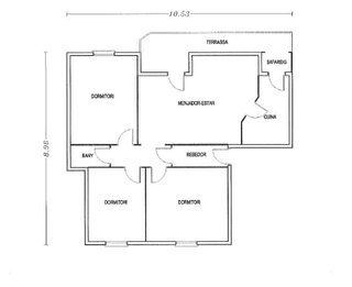 Piso en venta en Ca n'Oriach en Sabadell