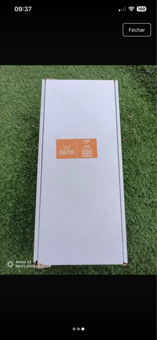 Lâmpadas LED Lexman GU10 38W 330 Lumens