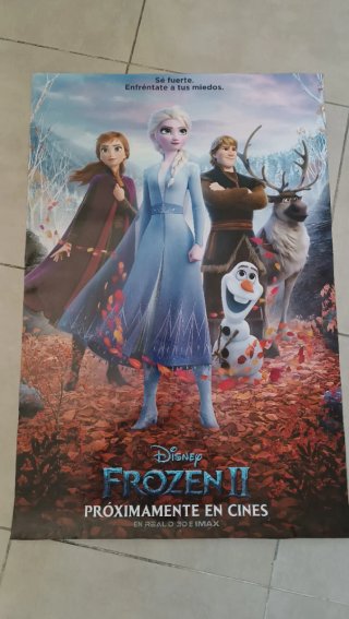 Póster Frozen II Disney Cine