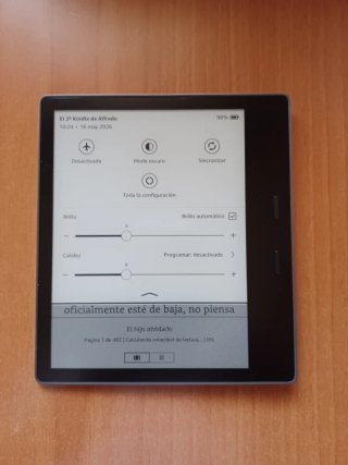 Kindle Oasis 10 32GB con accesorios