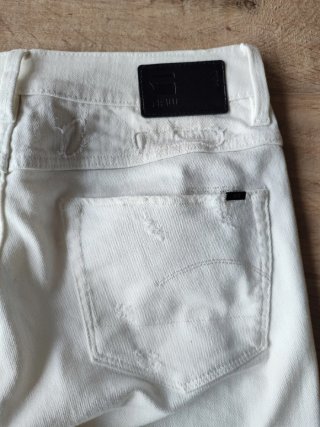Pantalones G-Star RAW Blancos talla 25