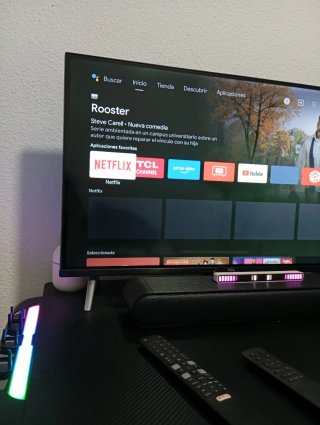 Smart TV TCL 32 Negro y Plata