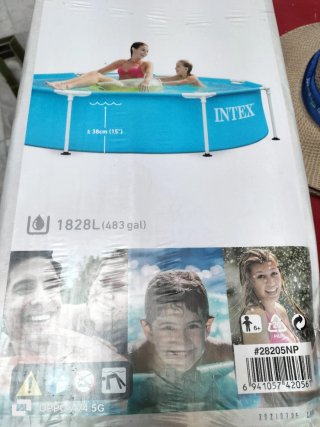 Piscina Intex Metal Frame 2.4m 1828L