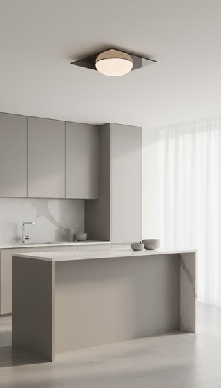 Plafoniera Gió Murano Due Vetro Nero