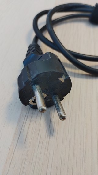 Cable Alimentación Trébol IEC C5 Negro