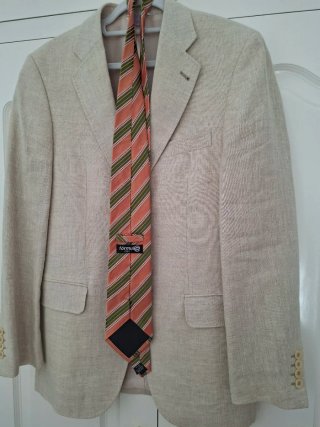 Americana hombre lino Easy Wear