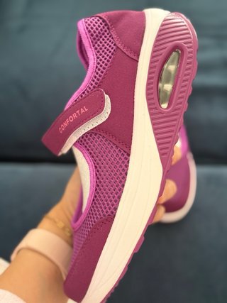 Zapatos cómodos morados -VARIAS TALLAS ¡Nuevos!