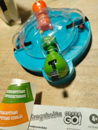 HASBRO Grab and Go Tragabolas Juguete Hipopótamos