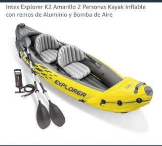 Kayak Intex K2 Explorer Amarillo