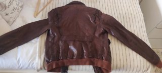 Chaqueta Tommy Hilfiger Piel Marrón X-large