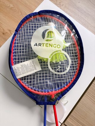 Racchette da badminton Artengo con volani per adulti