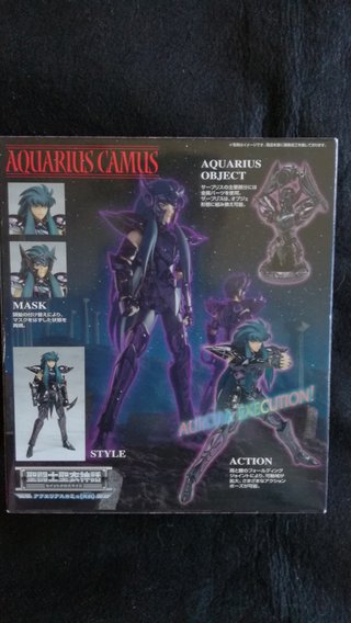 Saint Seiya Myth Cloth Acuario Camus Hades