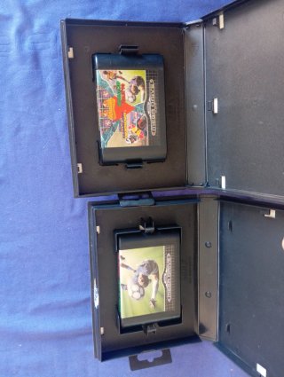 Lote 2 Juegos Mega Drive: Wimbledon y Italia 90