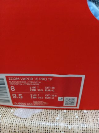 Zapatillas Fútbol Sala Nike Hombre Negro/Azul