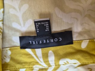 Vestido camisero largo estampado