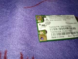 Placa WiFi Intel WM3945ABG MOW2