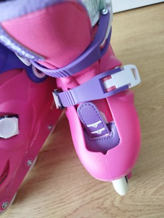 Patines Oxelo rosas talla 30-32