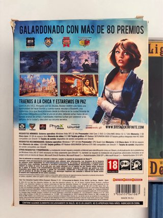 Lote BioShock Infinite Premium Edition PC 2013