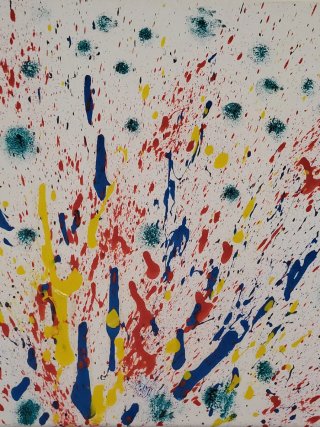 Quadro astratto " Explosion"