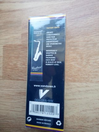 3 Cañas Saxo Tenor Vandoren 3 1/2
