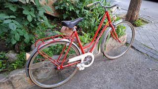 Bicicleta Clásica Orbea Roja