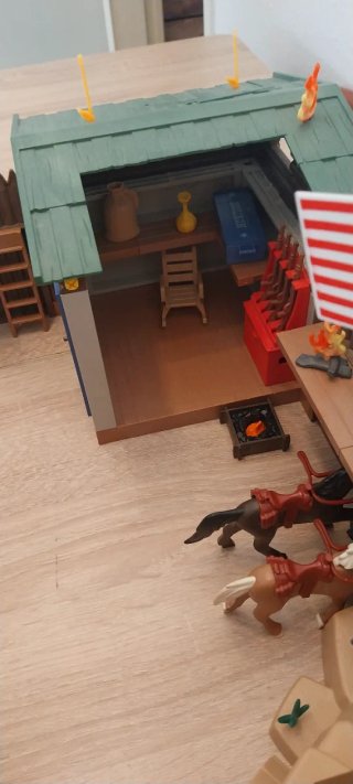 Playmobil,fuerte,lote,nórdistas,oeste,fort brave