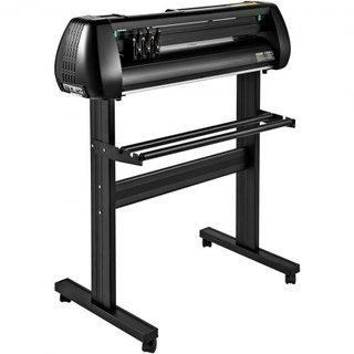 Máquina de Corte de Vinilo, Plotter de Corte de 34 pulgadas, Kit de Máquina de Corte Offline Móvil Bluetooth, Eje de Rodillo Preciso de Alta Precisión con Velocidad y Fuerza Ajustables, Software D...