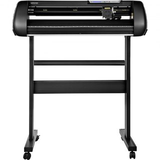 Máquina de Corte de Vinilo, Plotter de Corte de 34 pulgadas, Kit de Máquina de Corte Offline Móvil Bluetooth, Eje de Rodillo Preciso de Alta Precisión con Velocidad y Fuerza Ajustables, Software D...