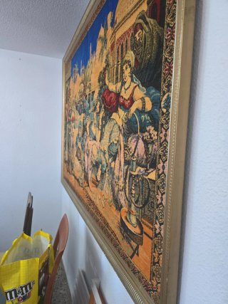 Tapiz árabe decorativo