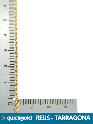 040-760 CORDÓN ORO 18K SALOMONICO 47CM