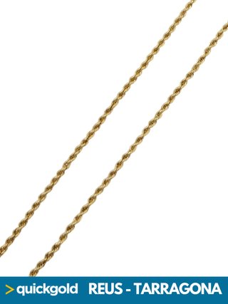 040-760 CORDÓN ORO 18K SALOMONICO 47CM