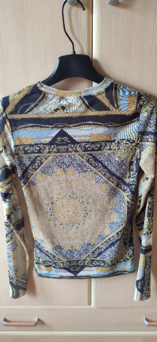 Camiseta gasa Stradivarius estampada