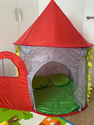 Casita de juguete para niños con luz