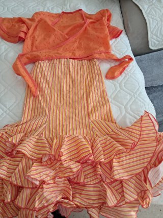 Traje Flamenca Niña 4/5 Años