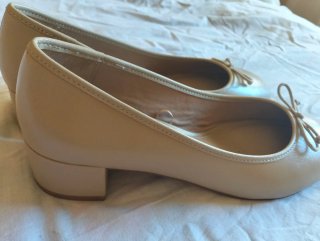 Bailarinas PIEL beige MANGO