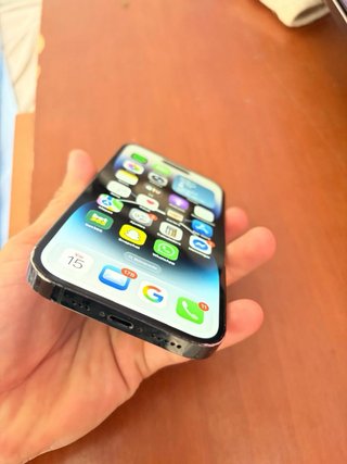 iPhone Apple Negro/Plateado
