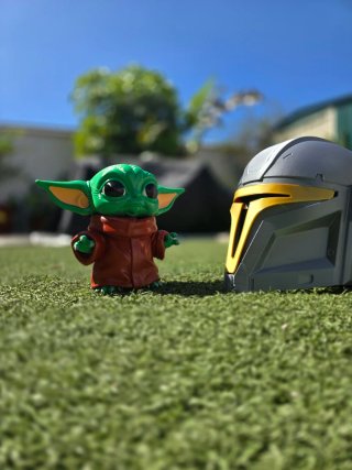 Casco Mandalorian 3D