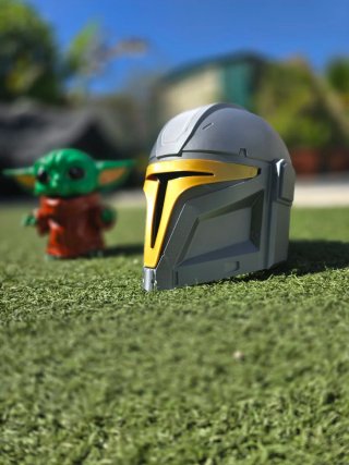 Casco Mandalorian 3D