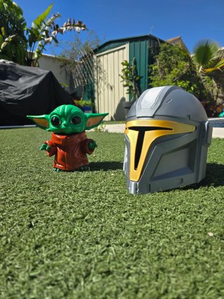 Casco Mandalorian 3D